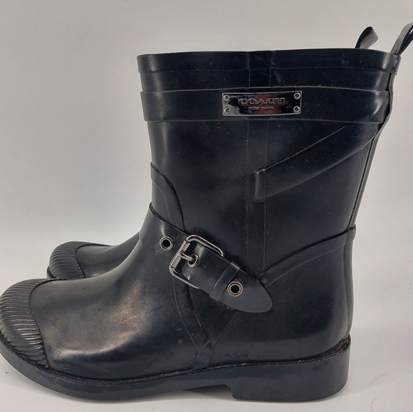 Coach Shoes - Coach Lester Low Rain Boots